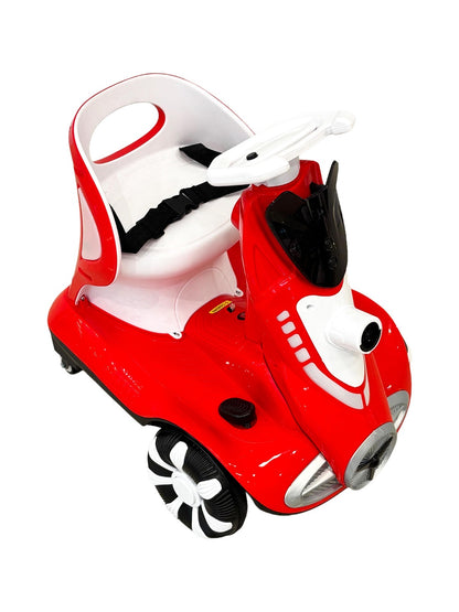 Make your little one’s playtime extra special with this stylish red and white kids’ ride-on car! Designed with a sporty look, comfortable seat, and realistic steering wheel, it offers fun and exciting driving adventures for children.

✨ Features: